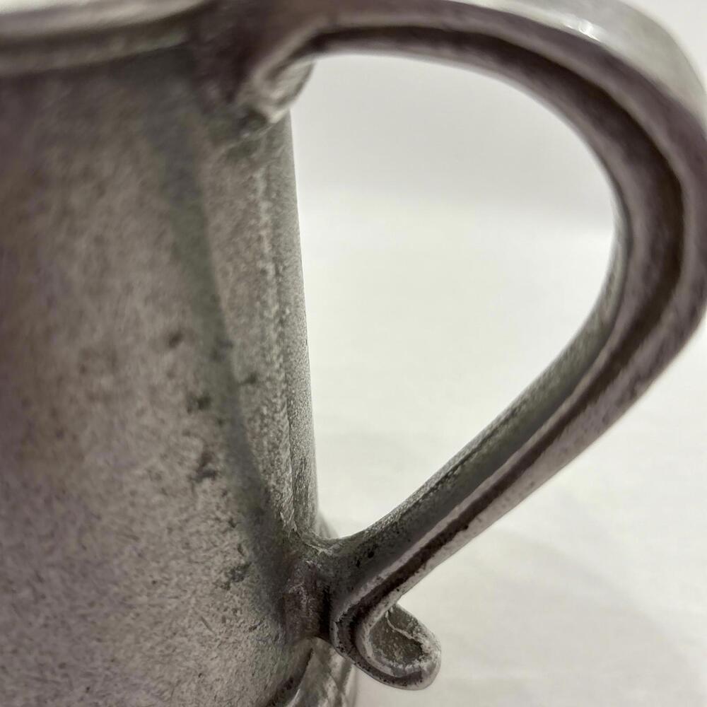 Vtg Wilton Armetal Pewter Two Handle Kissing Mug Cup USA Heavy 1970’s Romance - Picture 9 of 10